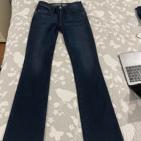 Blue Marciano Jeans Wide Leg Size 28 - Picture 1 of 4
